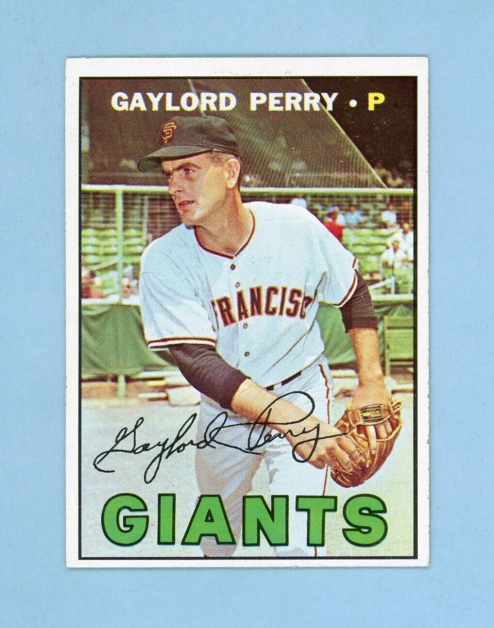 1967 Topps #320 Gaylord Perry San Francisco Giants Baseball Card Ex/Mt