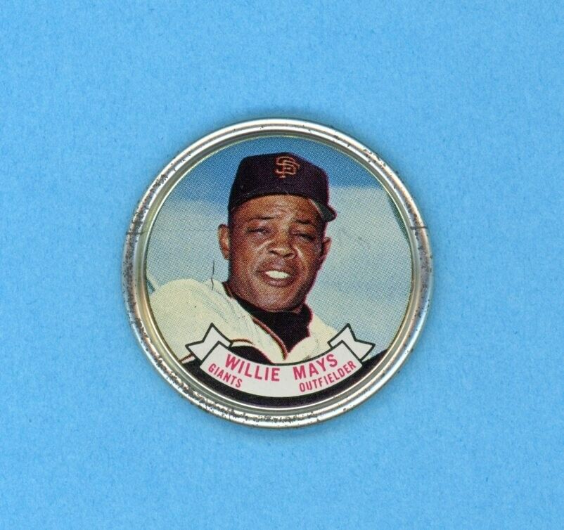 1964 Topps Coin #80 Willie Mays San Francisco Giants Baseball Coin