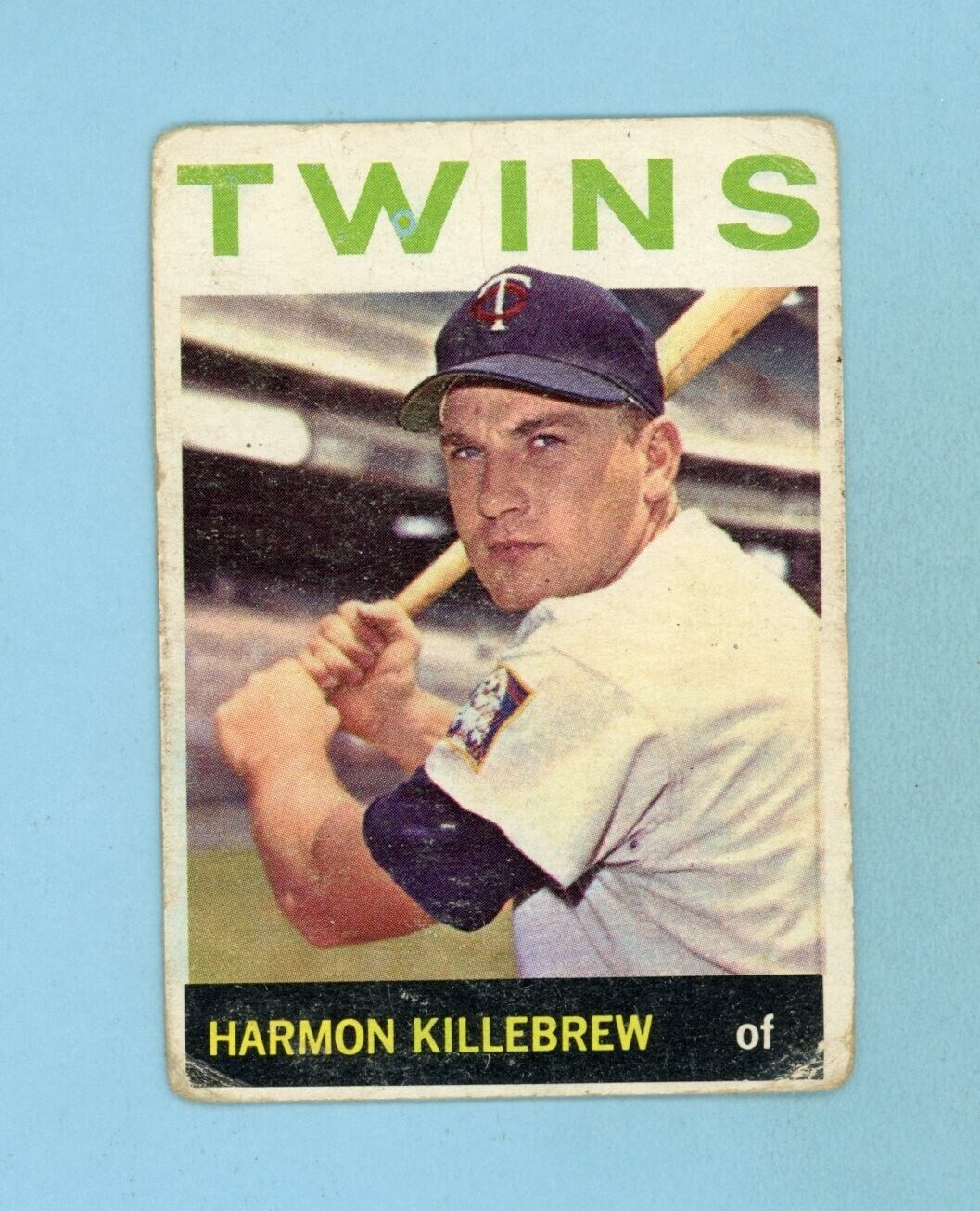 1964 Topps #177 Harmon Killebrew Minnesota Twins Baseball Card Low Grade