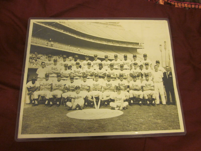 1963 Los Angeles Dodgers World Champions Photo