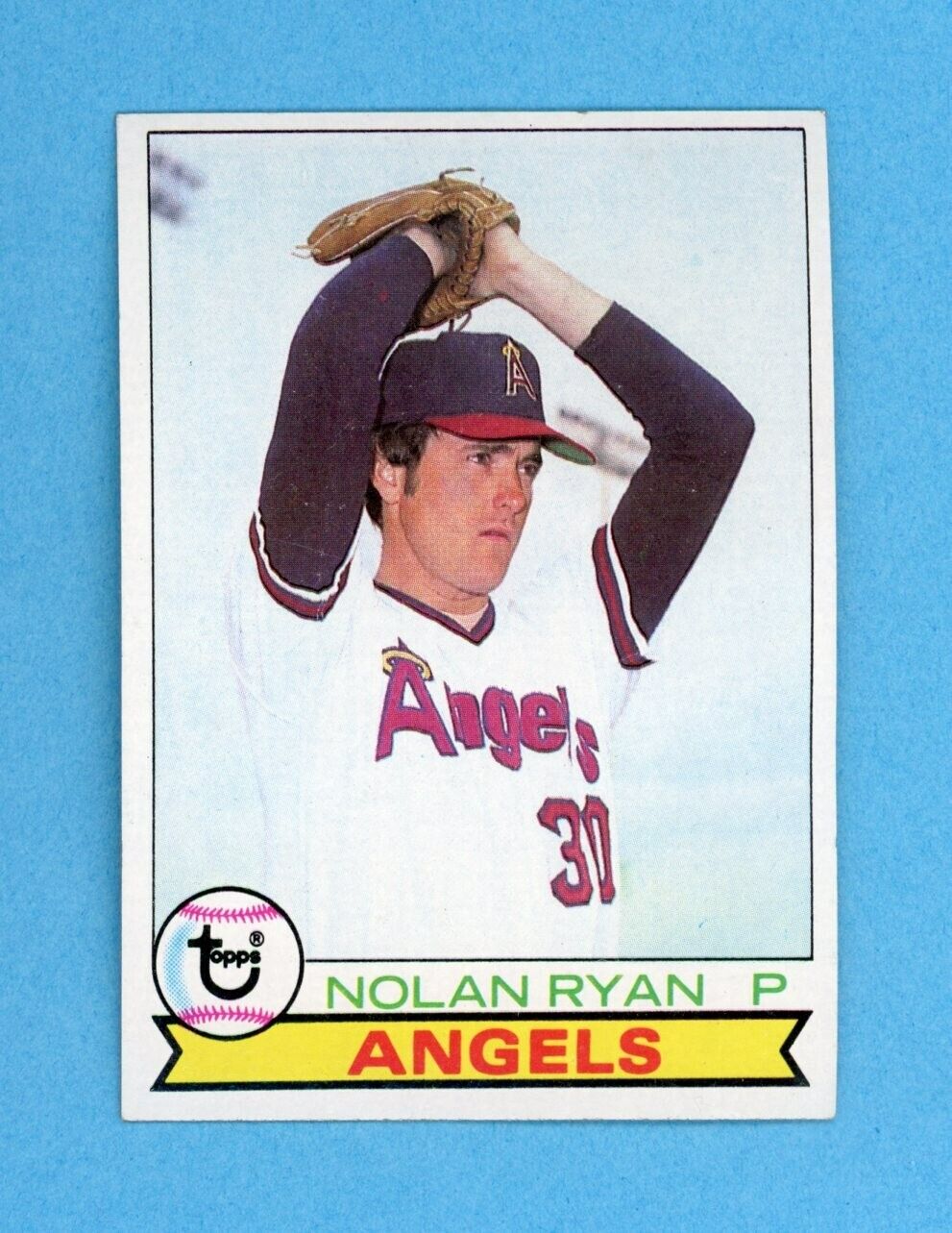 1979 Topps #115 Nolan Ryan California Angels Baseball Card NM