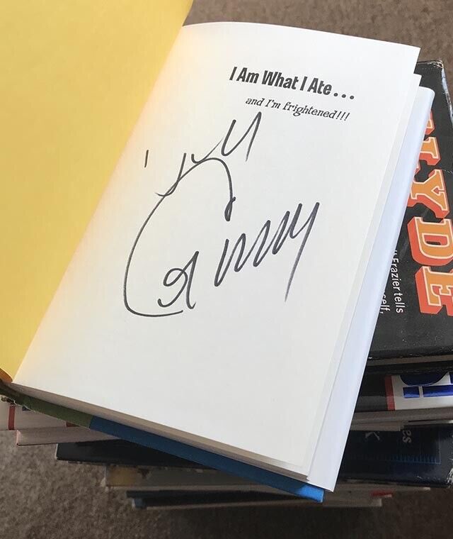 Bill Cosby Signed Book “I Am What I Ate” Auto with B&E Hologram