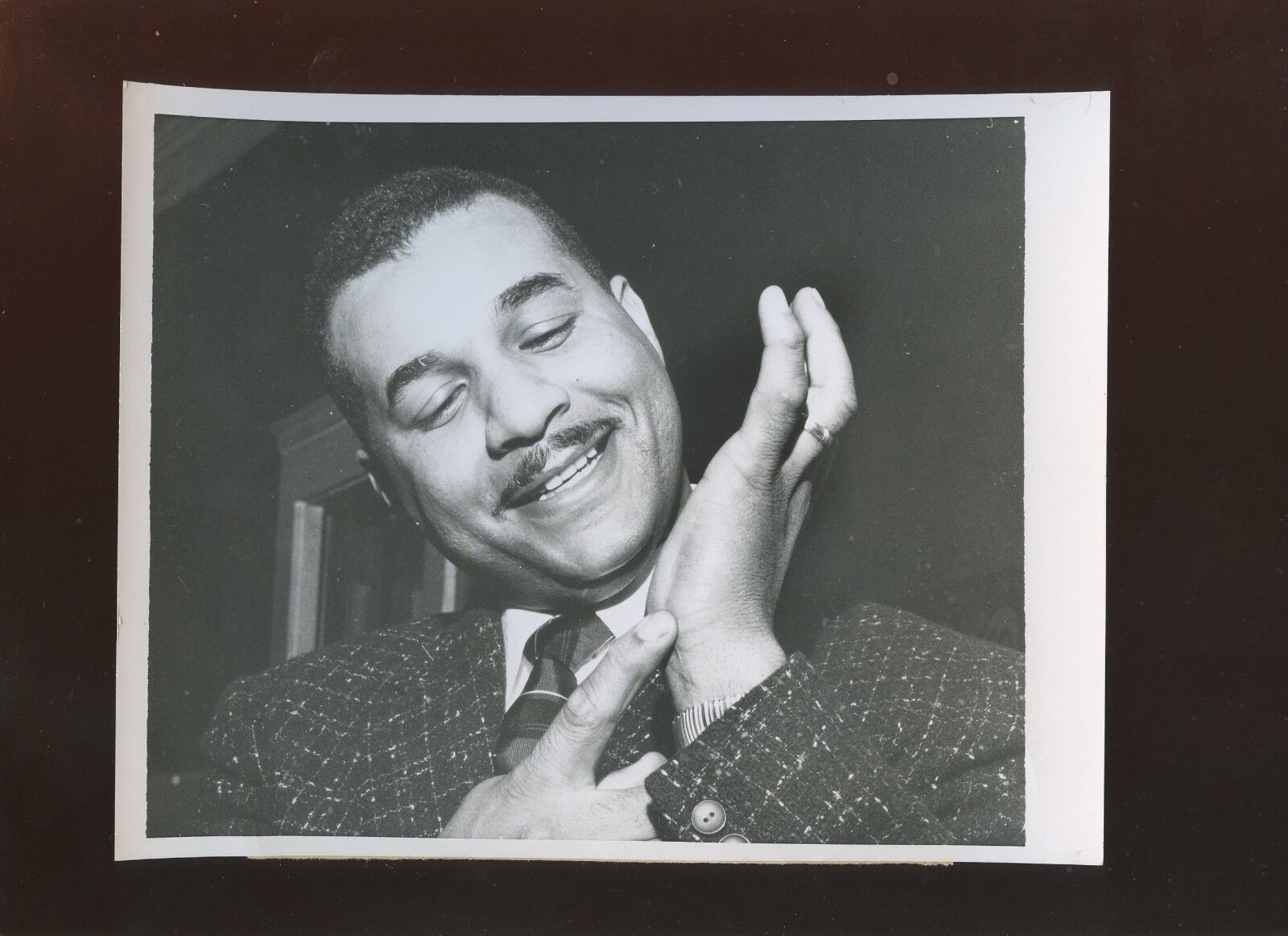 Original Feb 16 1956 Roy Campanella In Court 7 X 9 Wire Photo