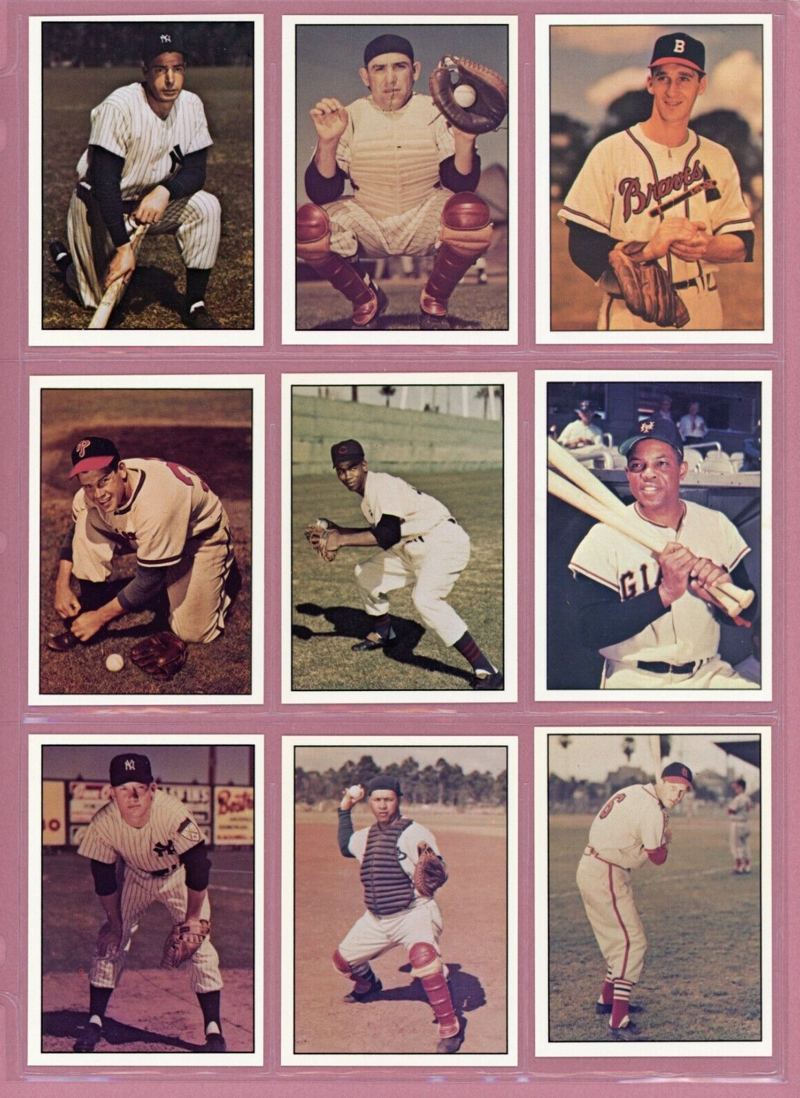 1979 TCMA The 1950's Complete Set of 291 Baseball Cards NM