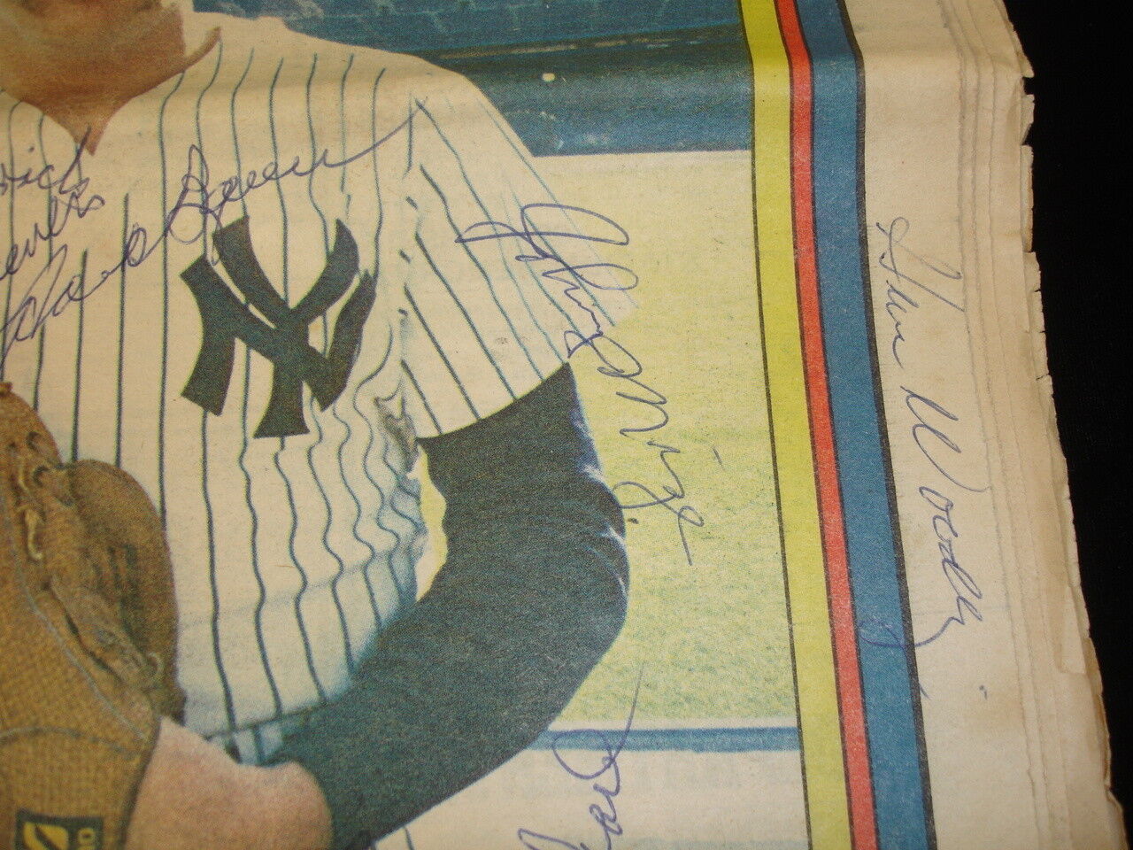 August 16, 1982 Yankees Magazine Newspaper Signed by 24 Yankees HOFers & Stars