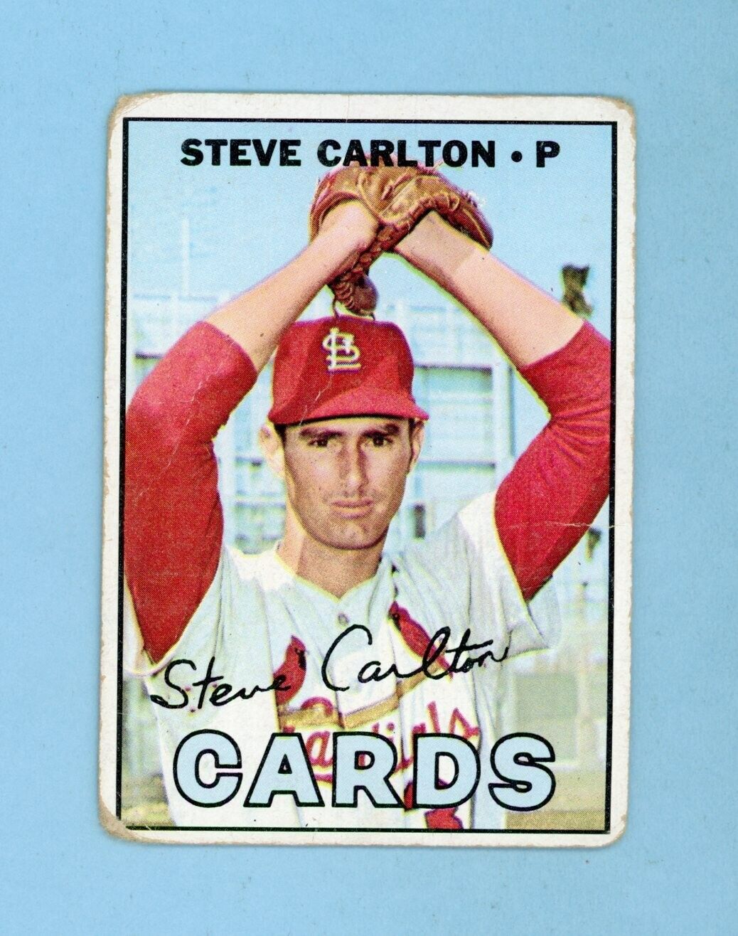 1967 Topps #146 Steve Carlton St. Louis Cardinals Baseball Card Low Grade