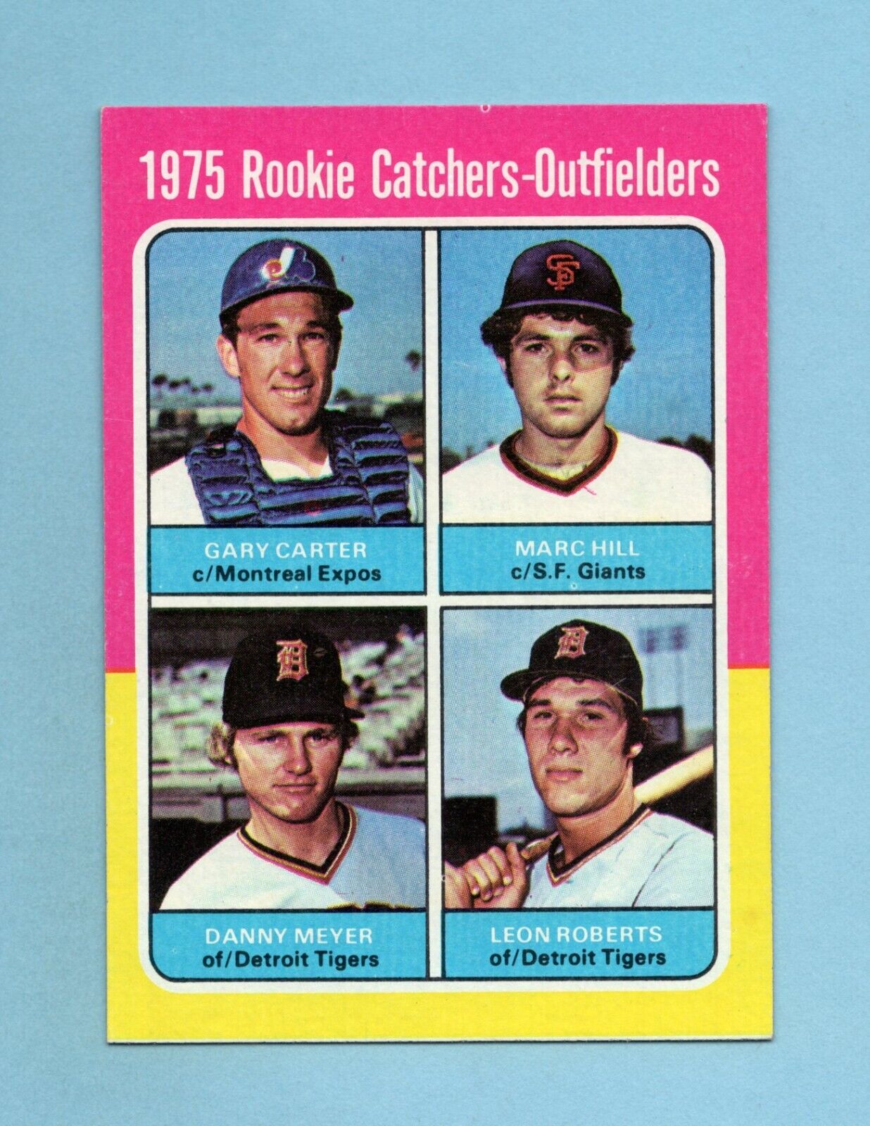 1975 Topps #620 Gary Carter & others Rookie Baseball Card NM