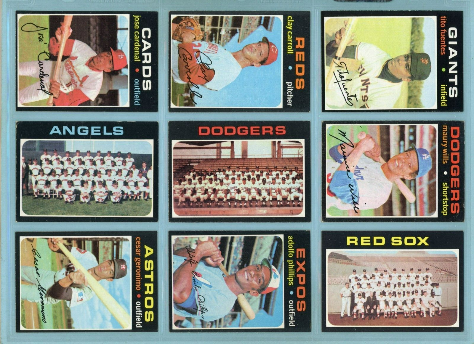 1971 Topps Starter Set Lot of 92 Different Baseball Cards Ex - Ex/Mt