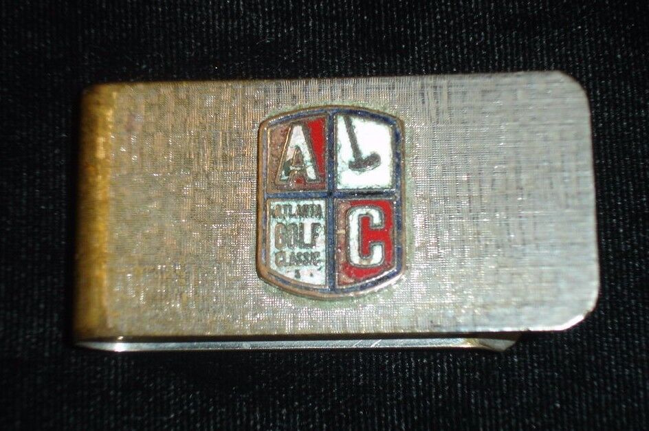 Circa 1960's/1970's Atlanta Golf Classic Metal Money Clip