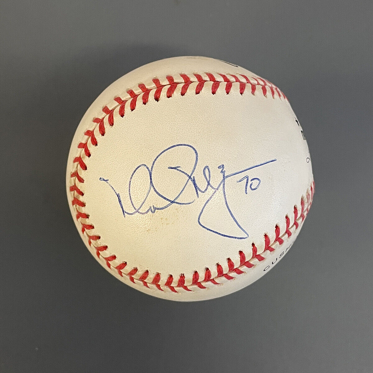 Mark McGwire 70 Signed ONL Coleman  Baseball Auto w B&E Holo