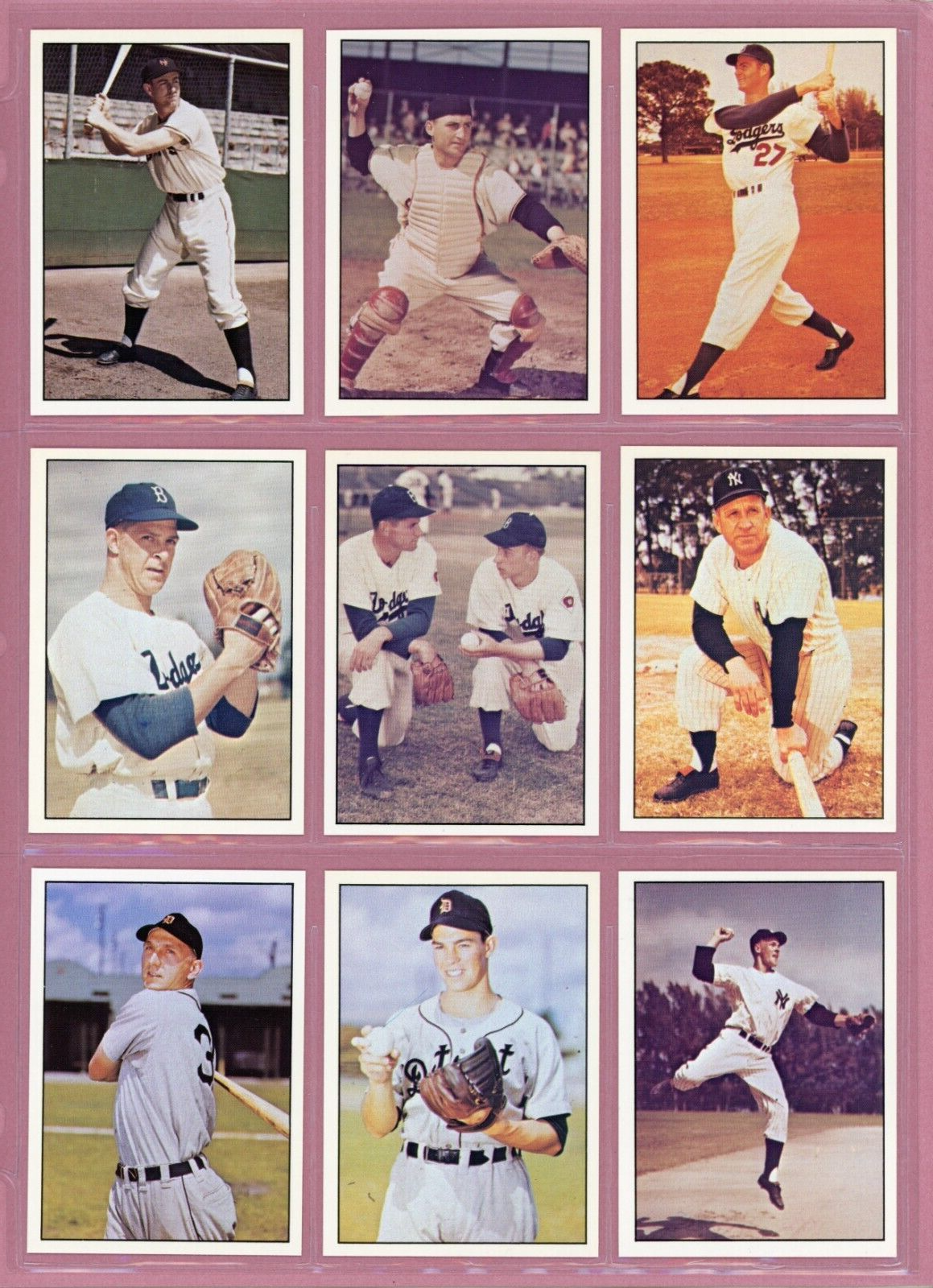 1979 TCMA The 1950's Complete Set of 291 Baseball Cards NM