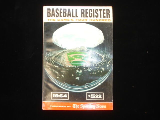 1964 Edition of The Sporting News' Baseball Register EX