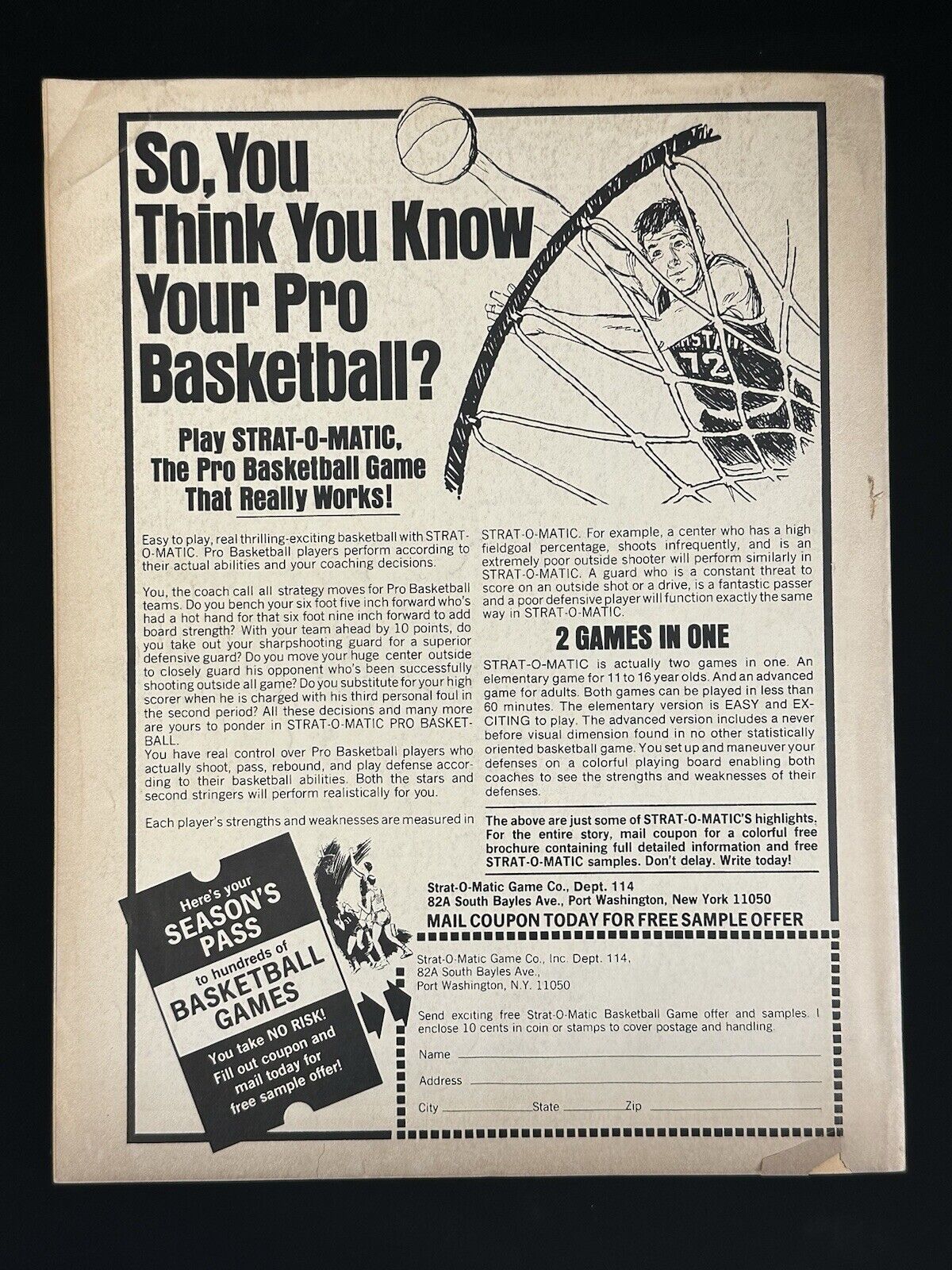 1973-74 Street and Smith’s College & Pro Basketball Yearbook w/ Robertson & West