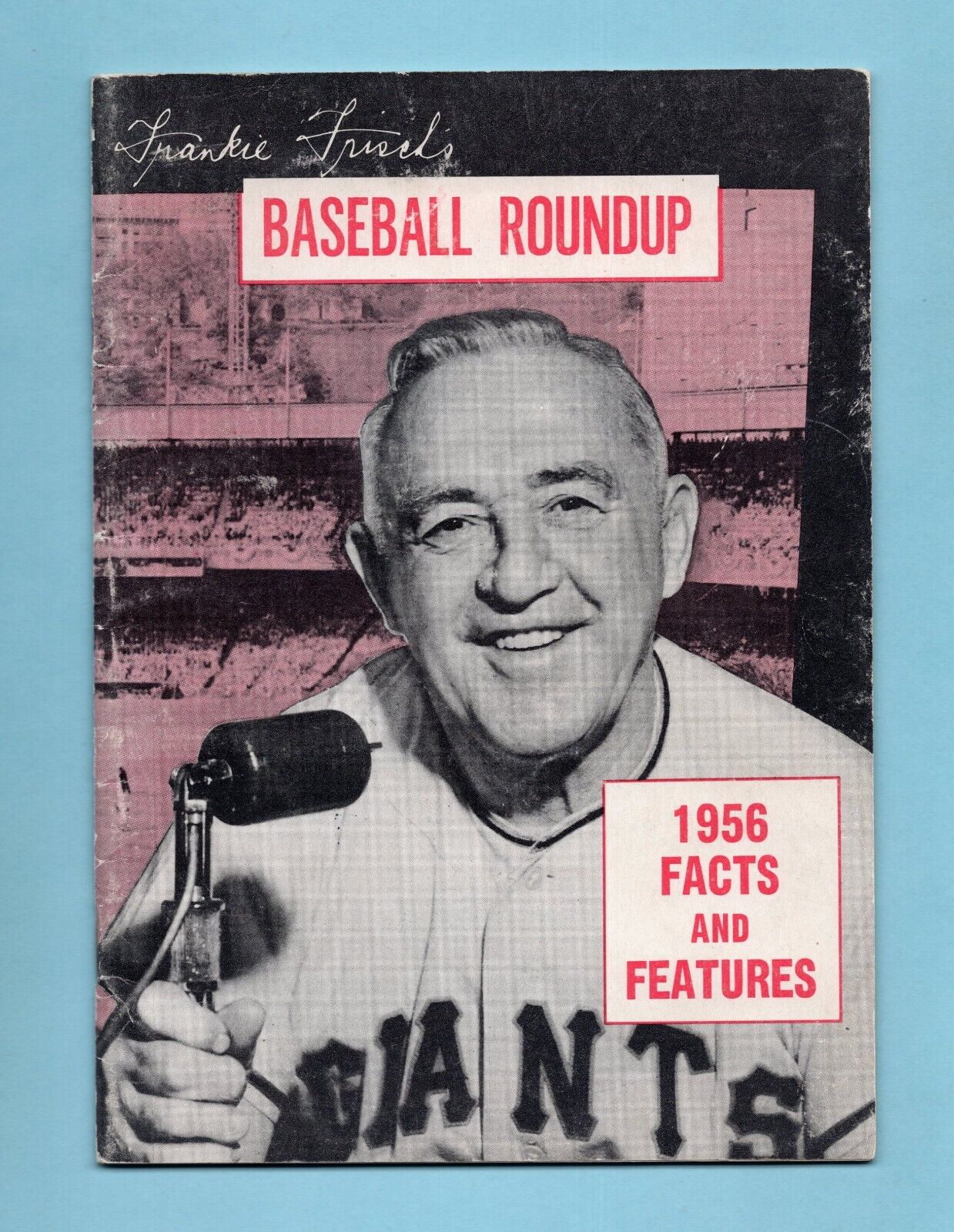 1956 Frankie Frisch's Baseball Roundup Facts and Features