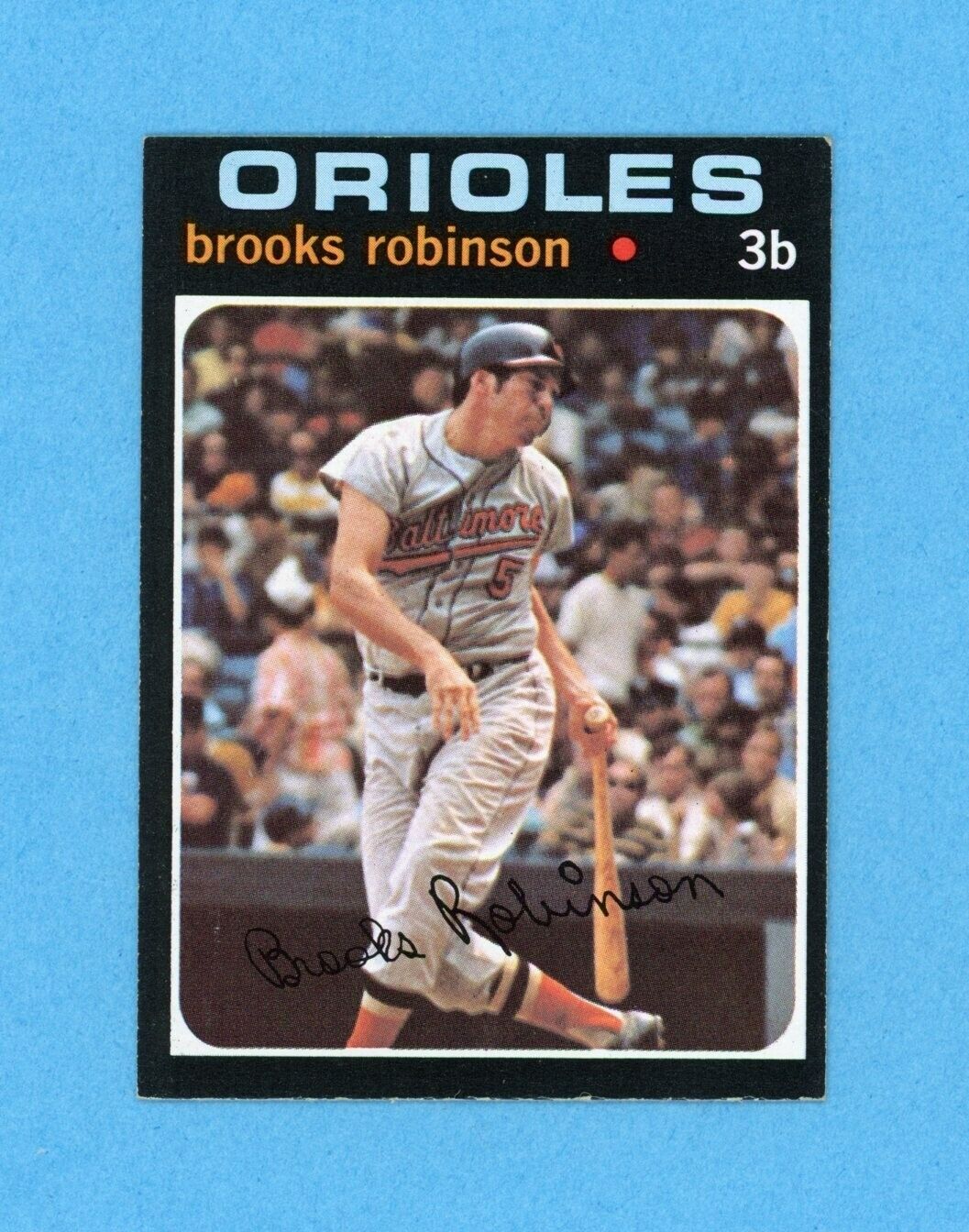 1971 Topps #300 Brooks Robinson Baltimore Orioles Baseball Card EX+