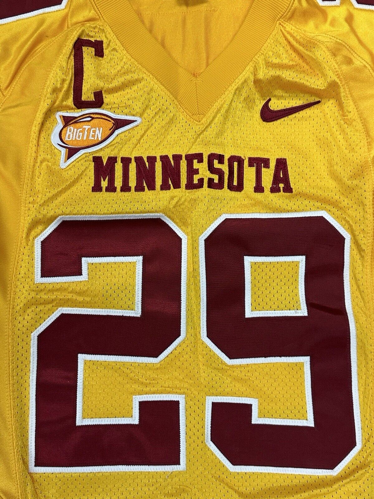 2004-07 Amir Pinnix Minnesota Golden Gopher GAME ISSUED NCAA Football Jersey