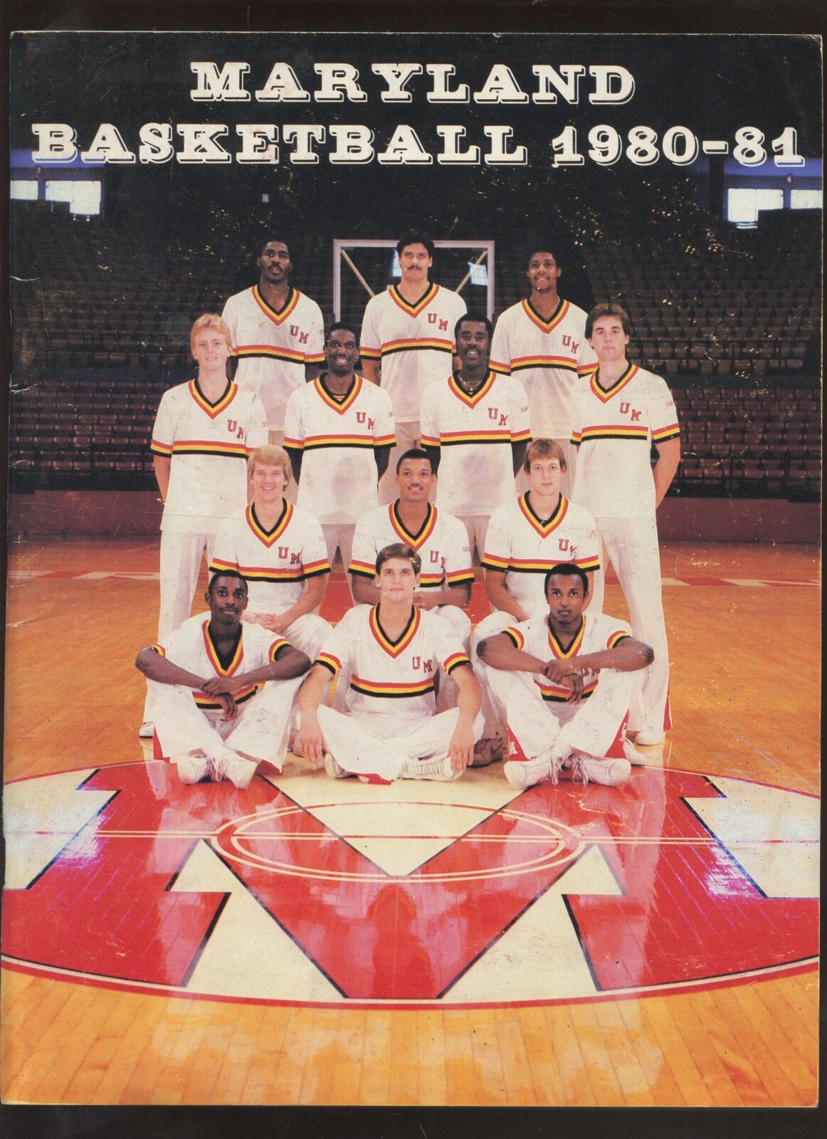1980-81 NCAA Basketball Maryland Yearbook EXMT