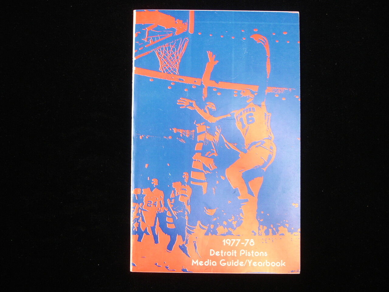 1977-78 Detroit Pistons NBA Media Guide