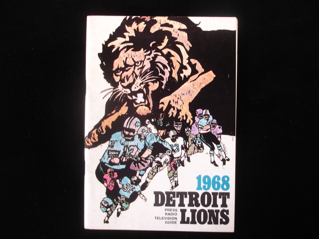 1969 Detroit Lions Media Guide