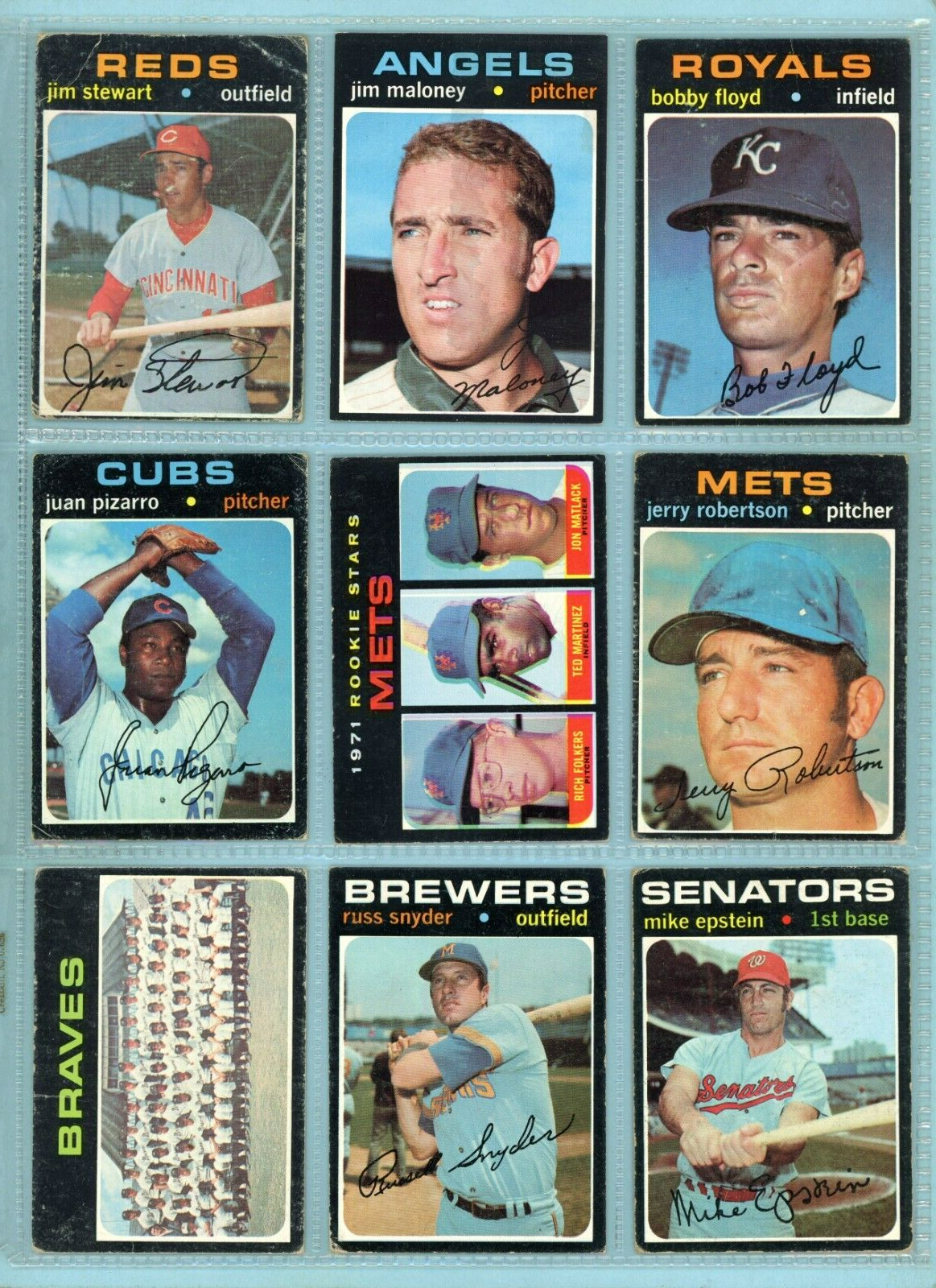 1971 Topps Starter Set Lot of 97 Different High Number Baseball Cards Low Grade