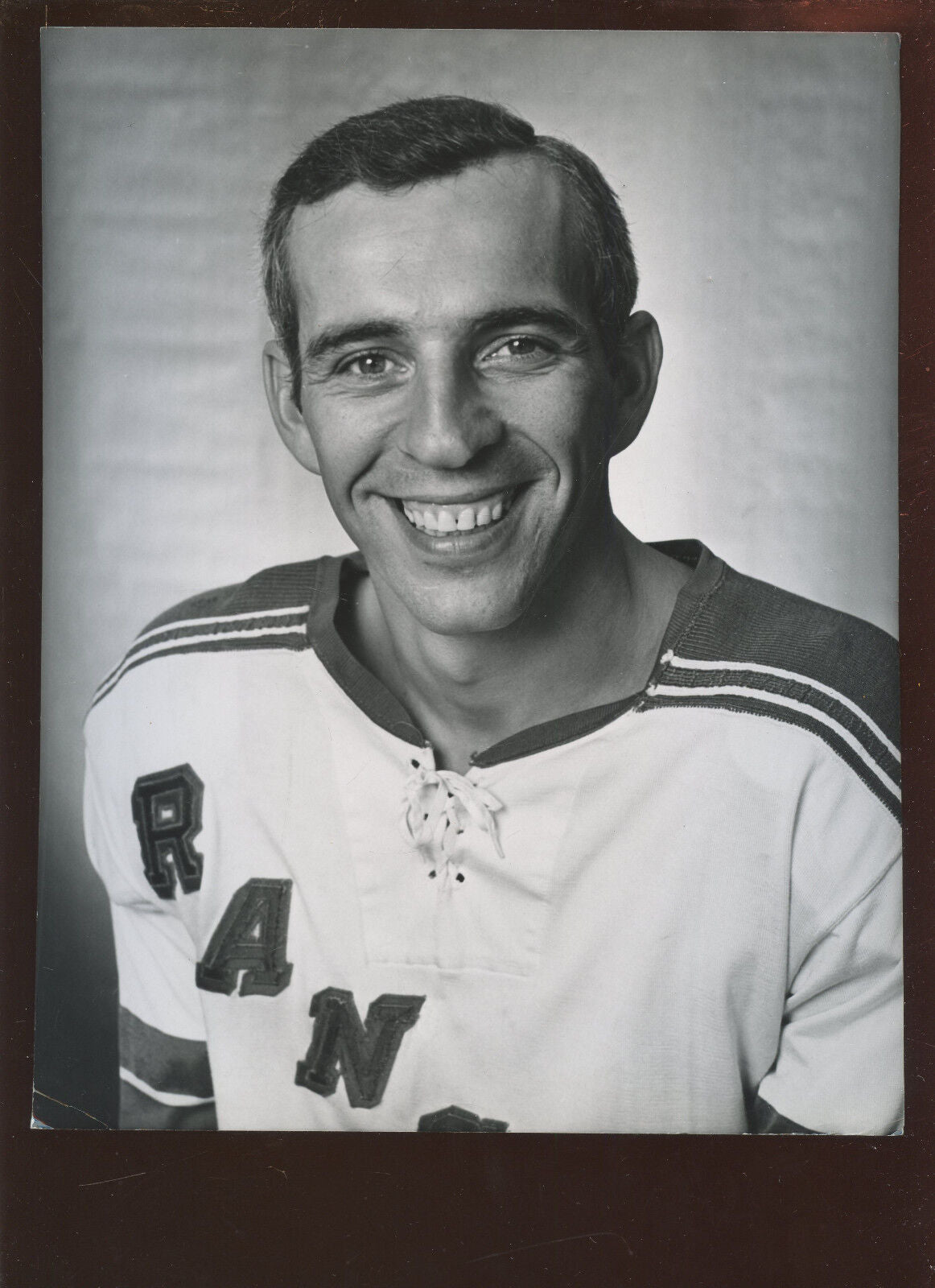 September 1970 Ed Giacomin New York Rangers Goalie 8 X 10 Hockey Photo