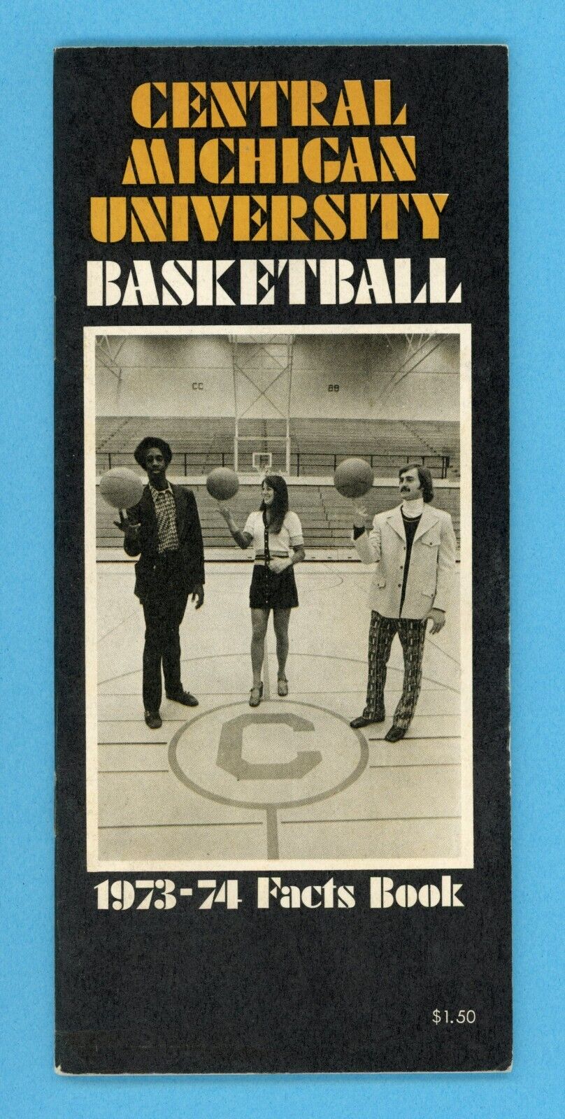 1973-74 Central Michigan University Basketball Facts Book / Media Guide