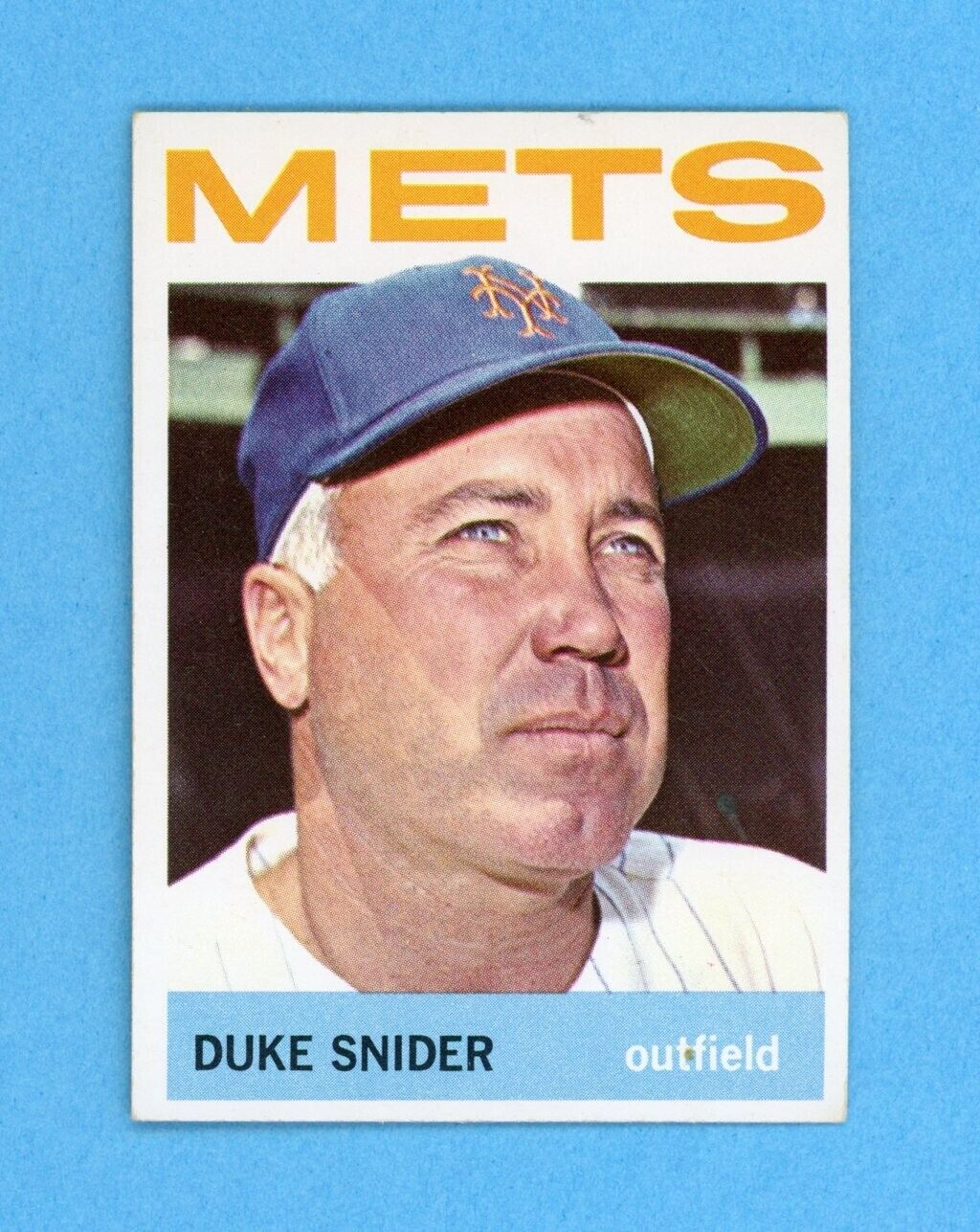 1964 Topps #155 Duke Snider New York Mets Baseball Card EX++