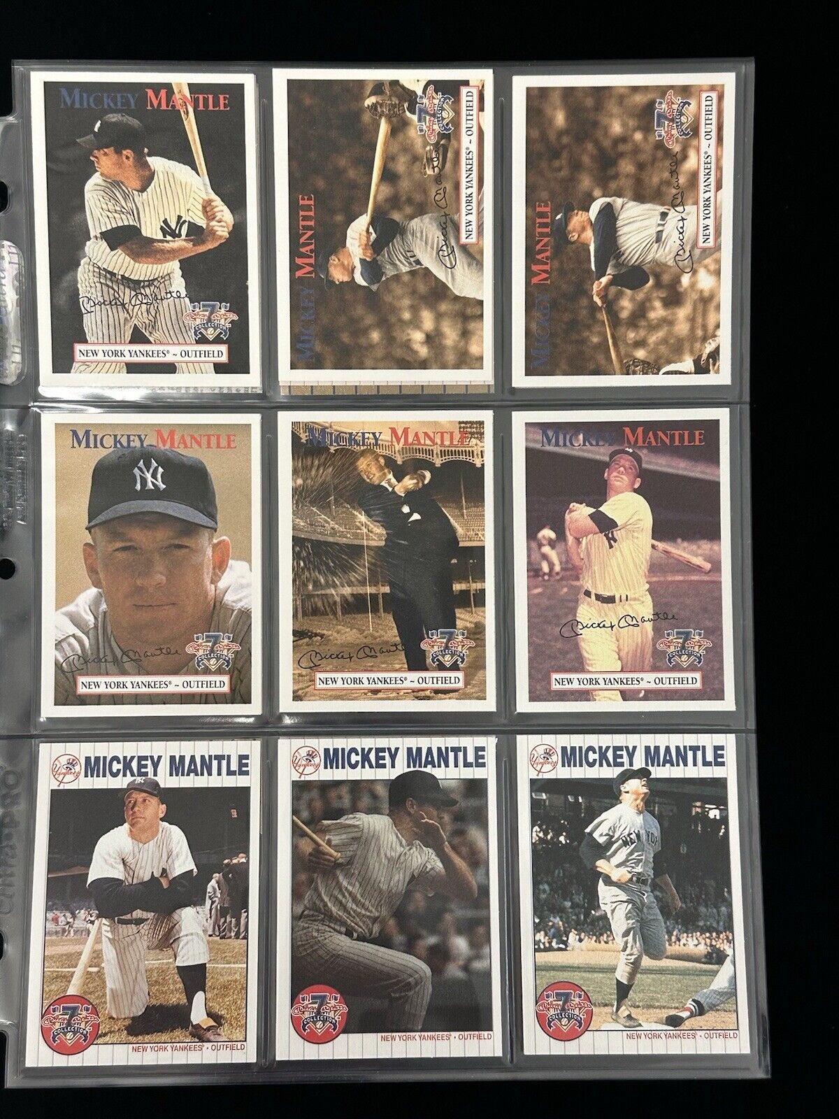 1997 Scoreboard Mickey Mantle New York Yankees Complete Set of 75 - NM-MT w/ Box