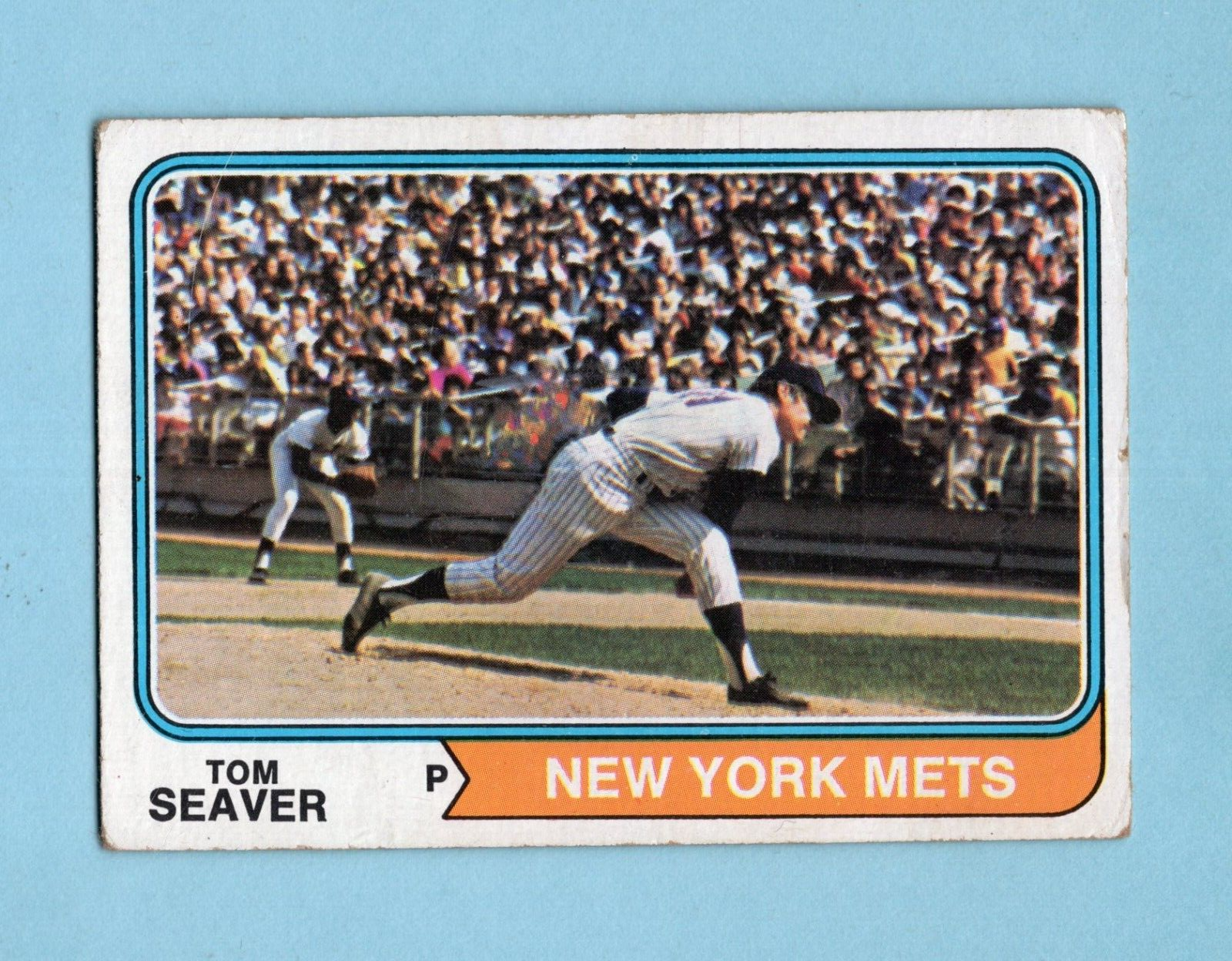 1974 Topps #80 Tom Seaver New York Mets Baseball Card VG