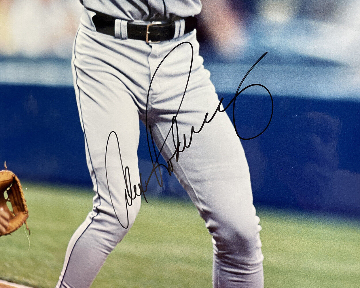 Alex Rodriguez Signed 14x20 Mounted Photo with B&E Hologram