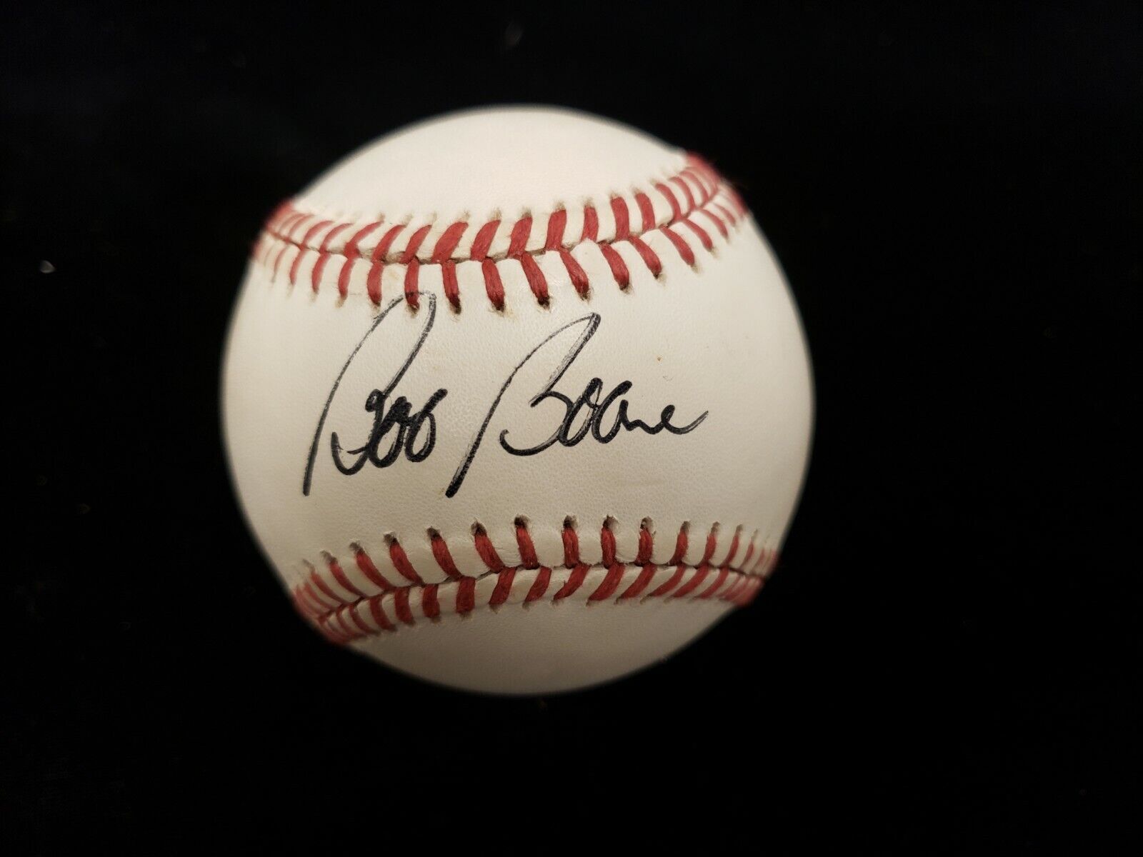 Bob Boone Philadelphia Phillies Autographed AL Baseball