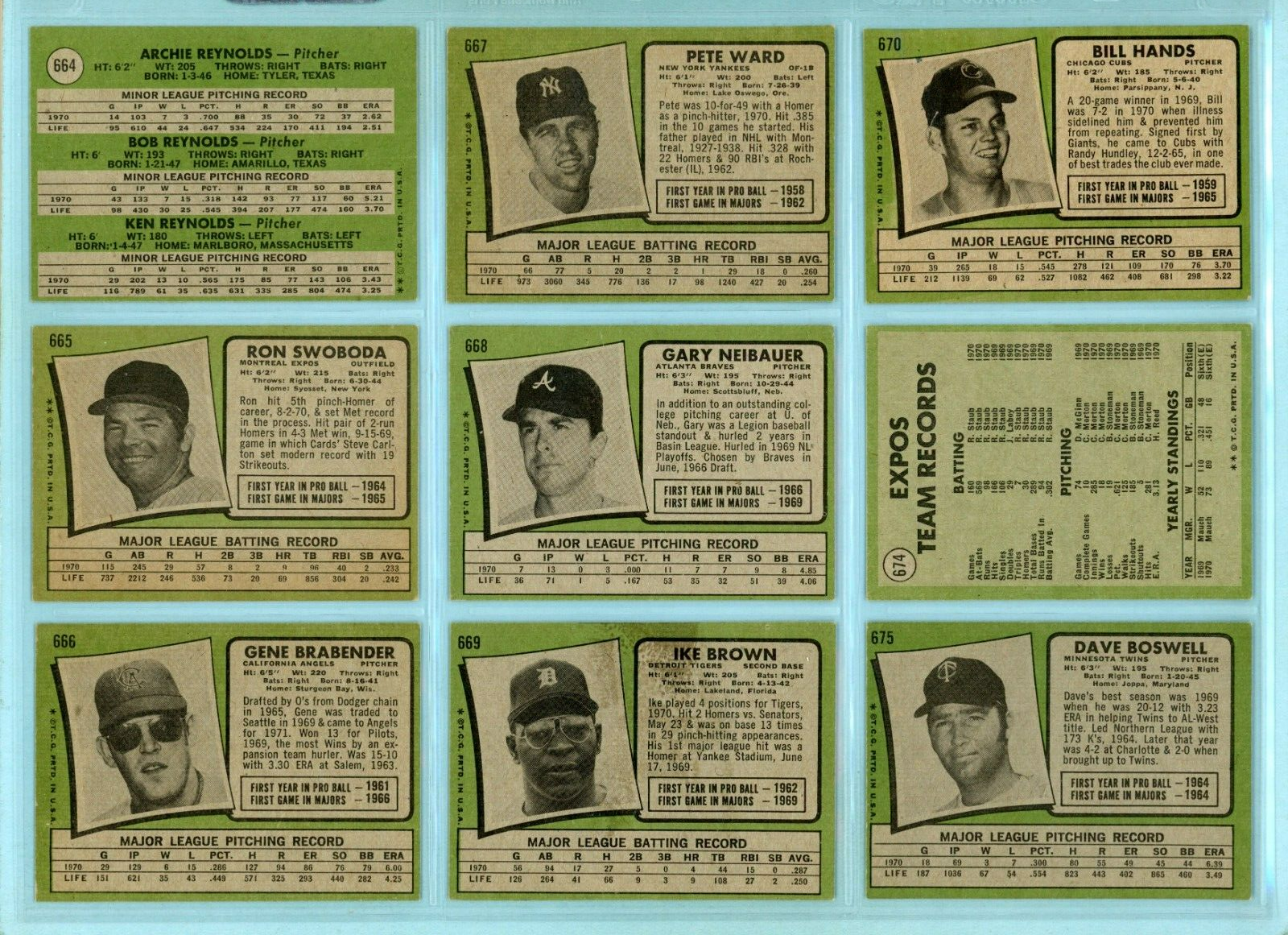 1971 Topps Starter Set Lot of 90 Different High Number Baseball Cards Ex/Mt sbsl