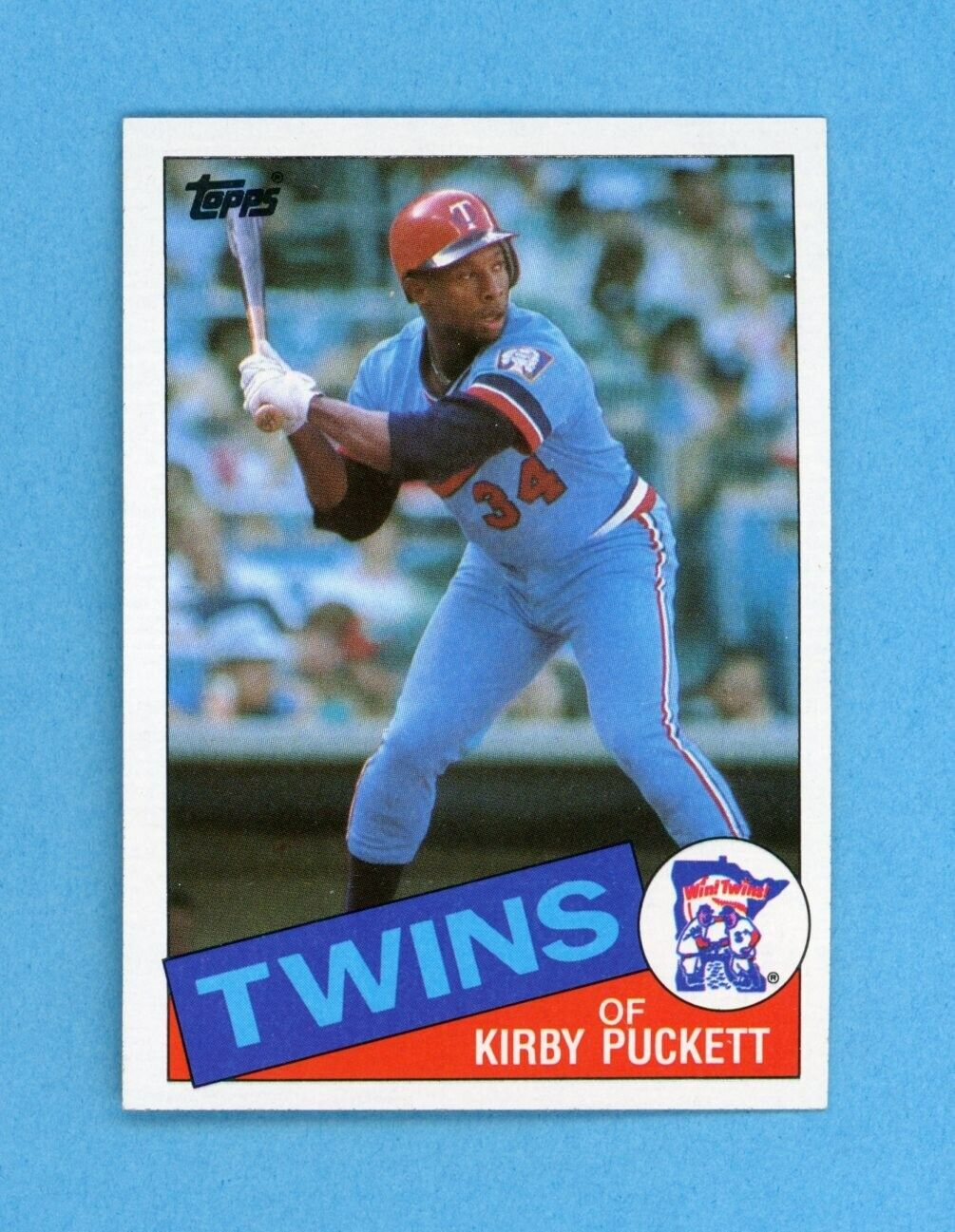 1985 Topps #536 Kirby Puckett Minnesota Twins Rookie Baseball Card NM