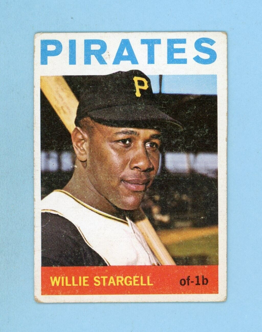 1964 Topps #342 Willie Stargell Pittsburgh Pirates Baseball Card VG ls w/c lse