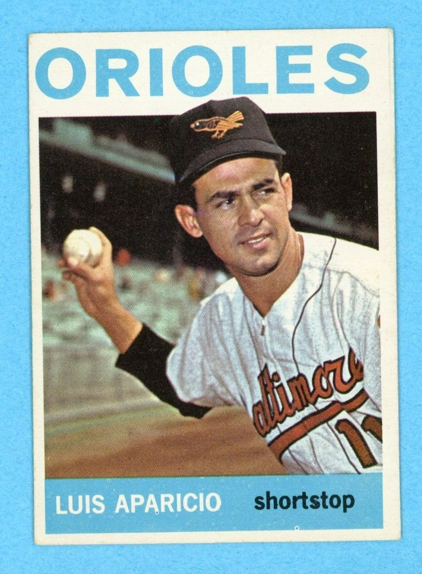 1964 Topps #540 Luis Aparicio Baltimore Orioles High Number Baseball Card V/E-EX