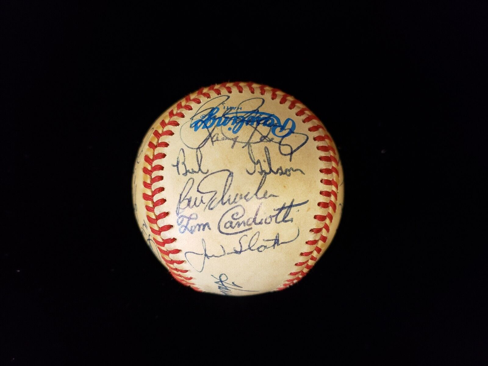 1983 Milwaukee Brewers Autographed AL Baseball - 24 Signatures!