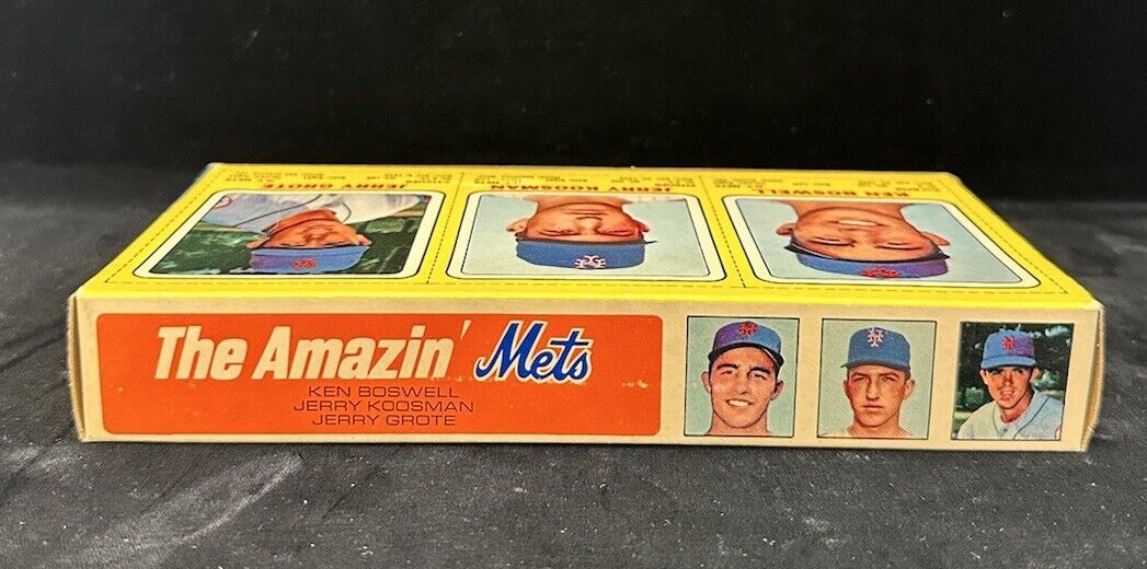 1969 New York Mets Unopened Transogram Box Ken Boswell Jerry Koosman Jerry Grote