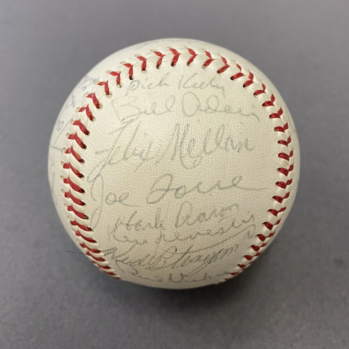 1967 Atlanta Braves Team Signed Baseball • Torre & P Niekro, etc with JSA LOA