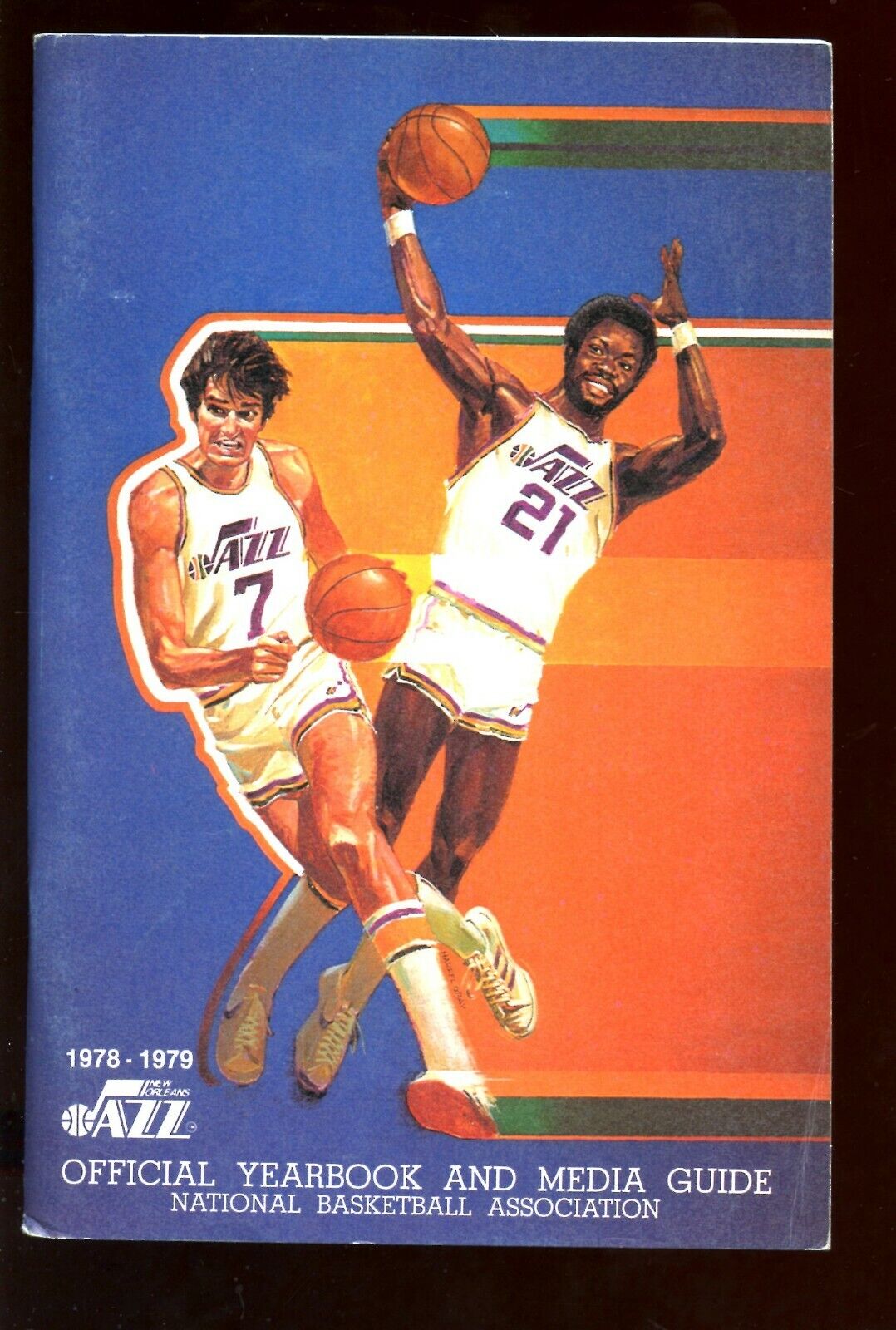 1978/1979 NBA Basketball New Orleans Jazz Media Guide EXMT