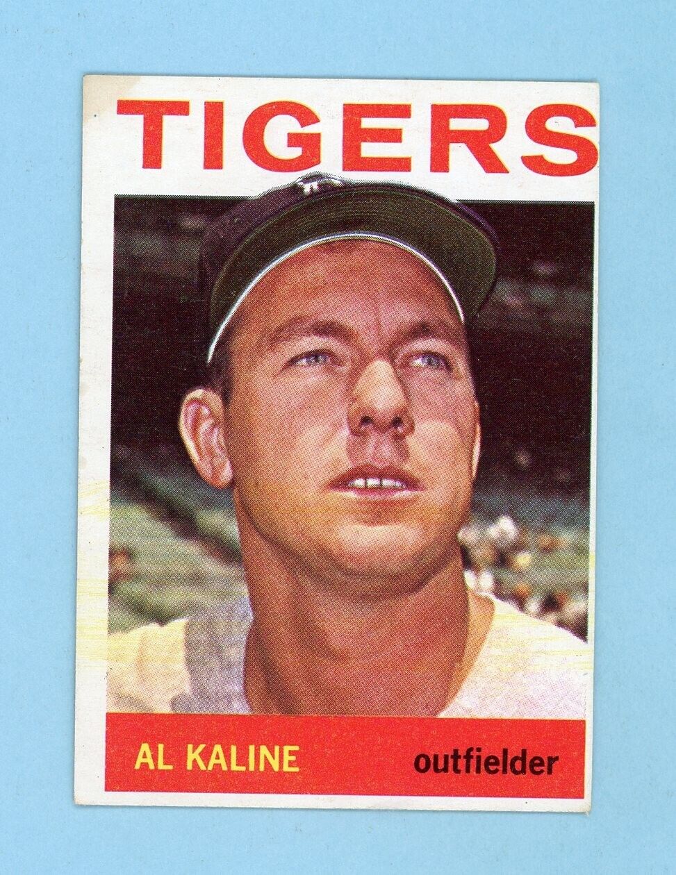 1964 Topps #250 Al Kaline Detroit Tigers Baseball Card EX-EX+ o/c sta