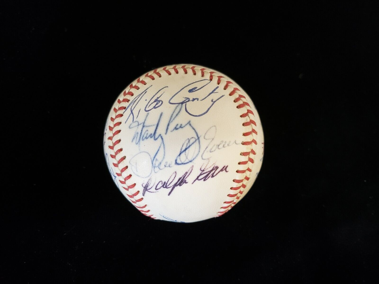 1972 Atlanta Braves Signed Baseball - 19 Autographs 