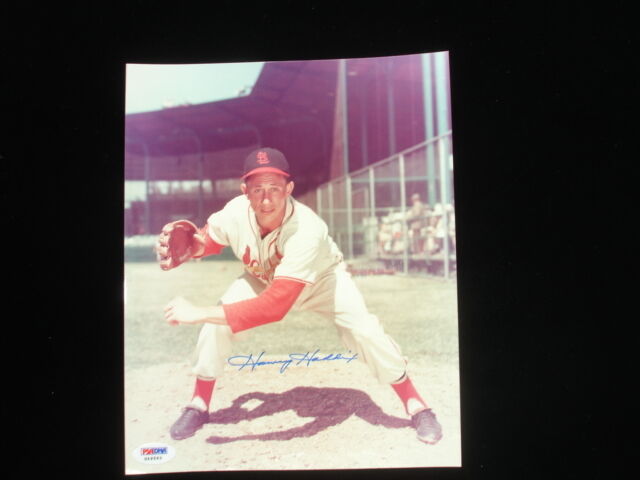 Harvey Haddix Autographed 8x10 PSA/DNA Authenticated