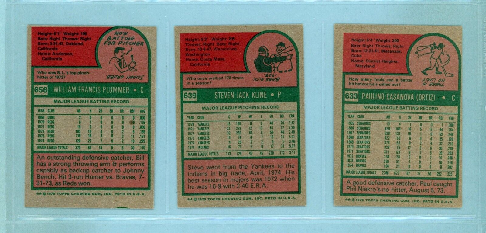 1975 Topps Mini Starter Set Lot of 39 Different Baseball Cards Low Grade-VG