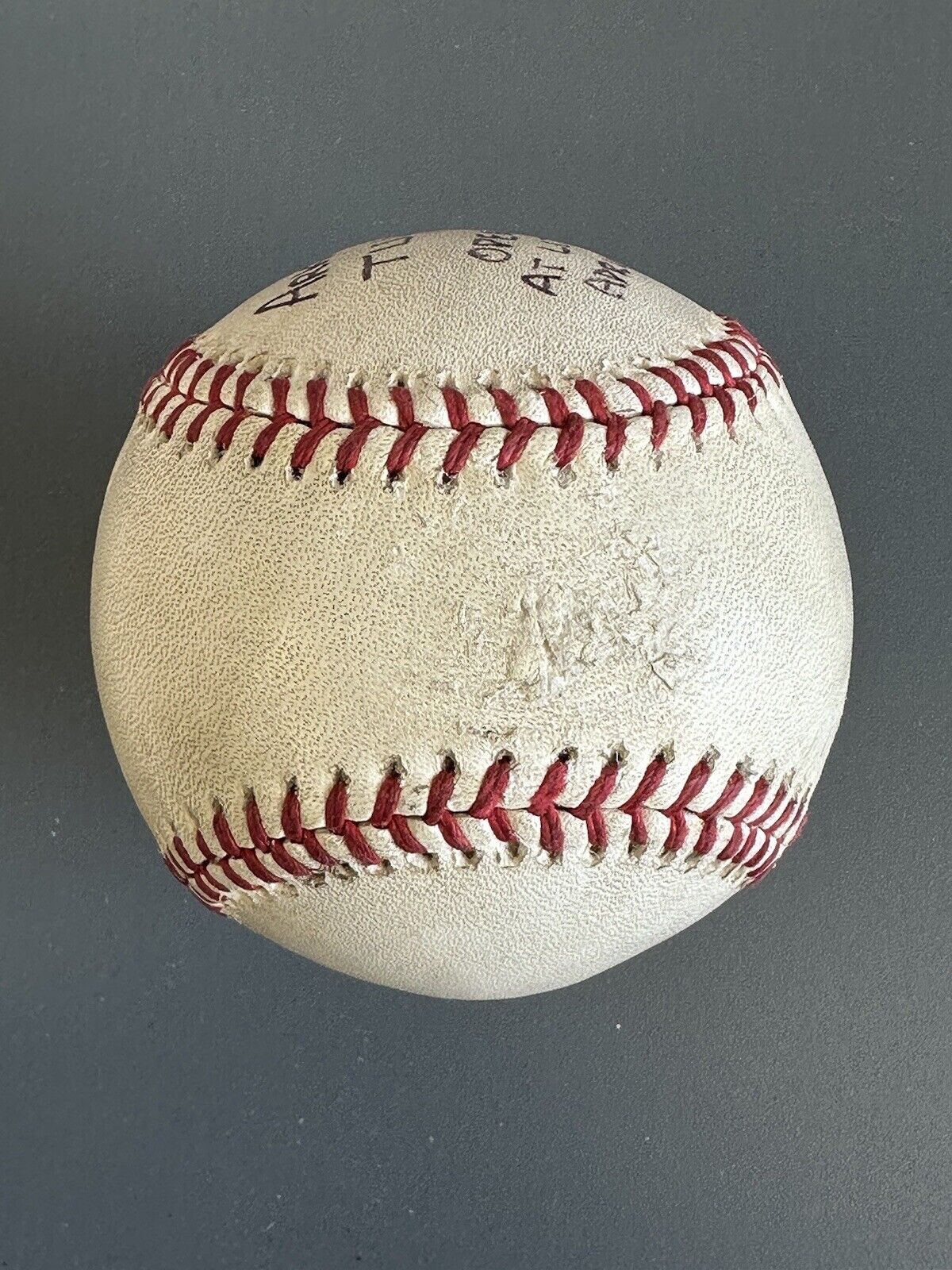 April 18, 1978 Rawlings Texas League GAME USED Baseball - Tulsa @ Arkansas