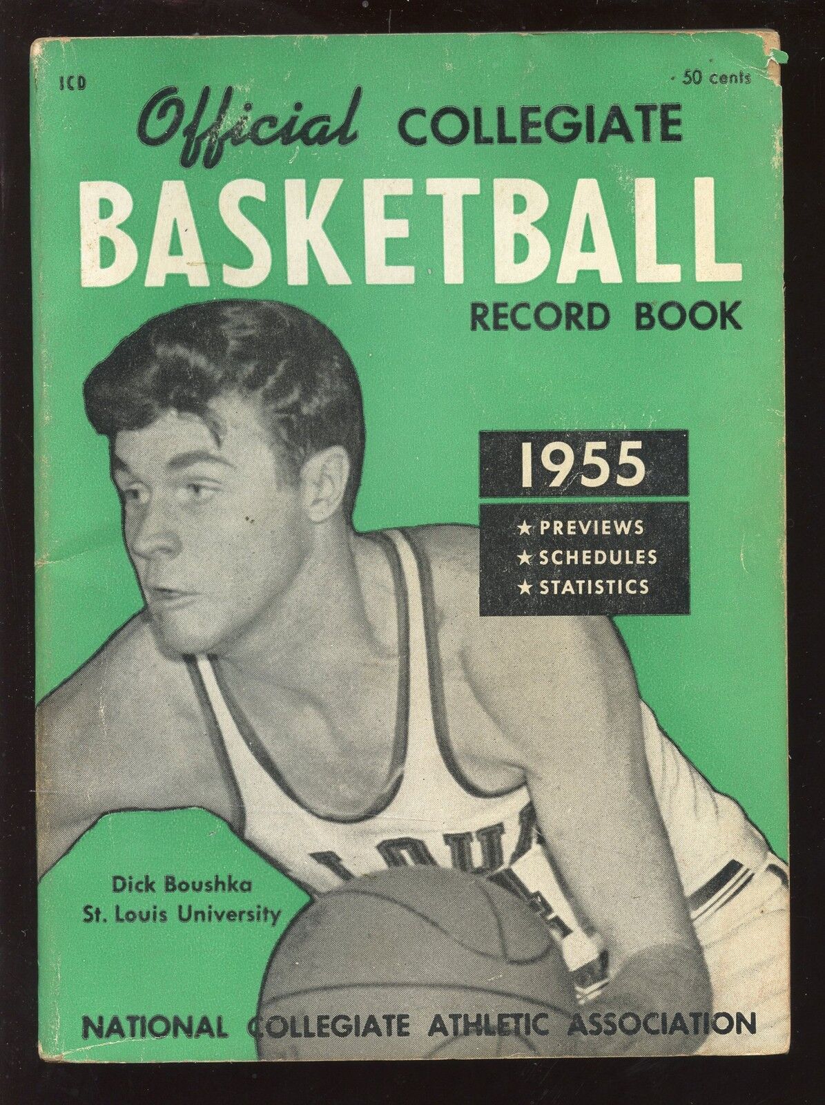 1955 NCAA Collegiate Basketball Record Book / Guide VGEX