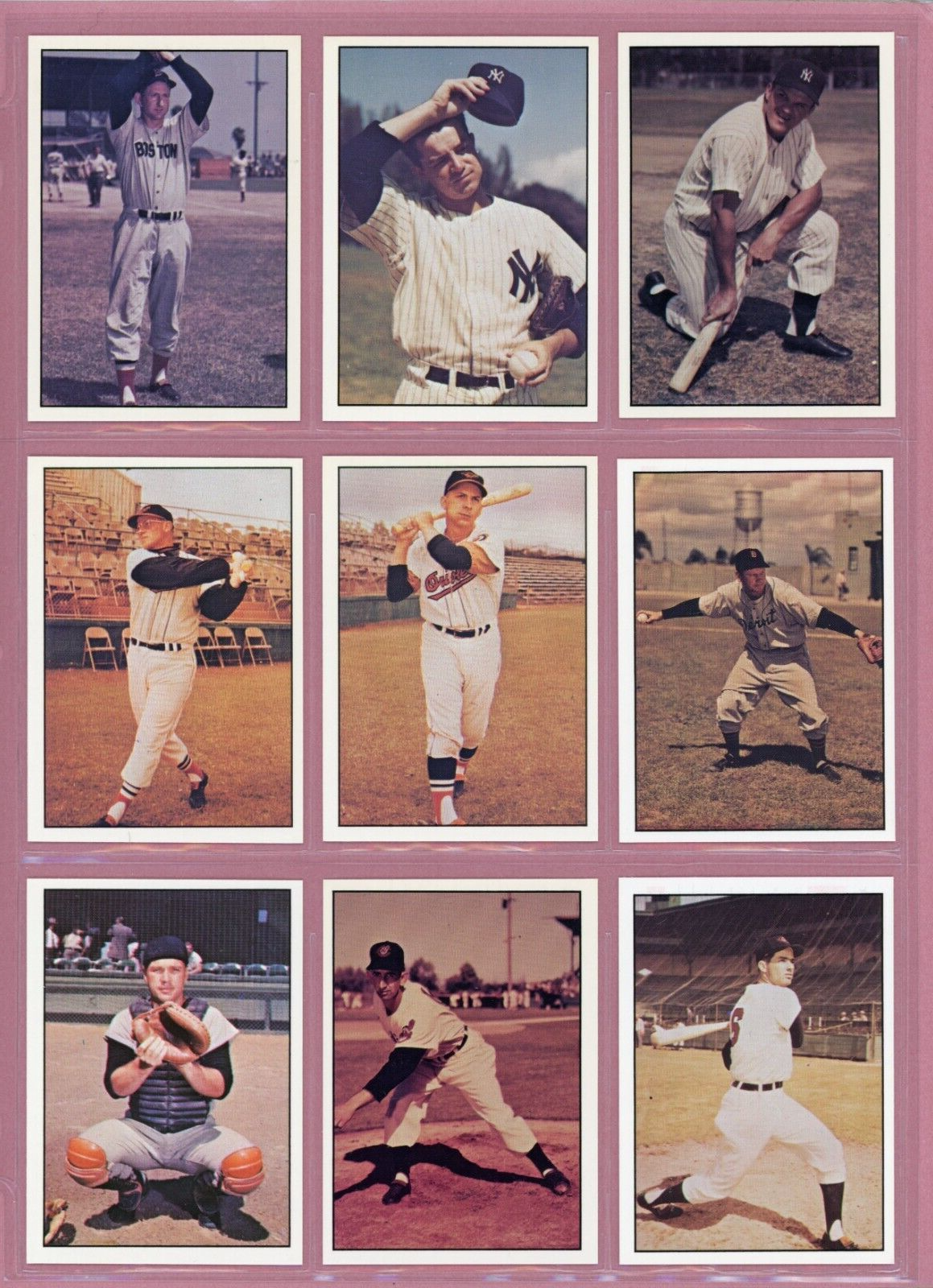 1979 TCMA The 1950's Complete Set of 291 Baseball Cards NM