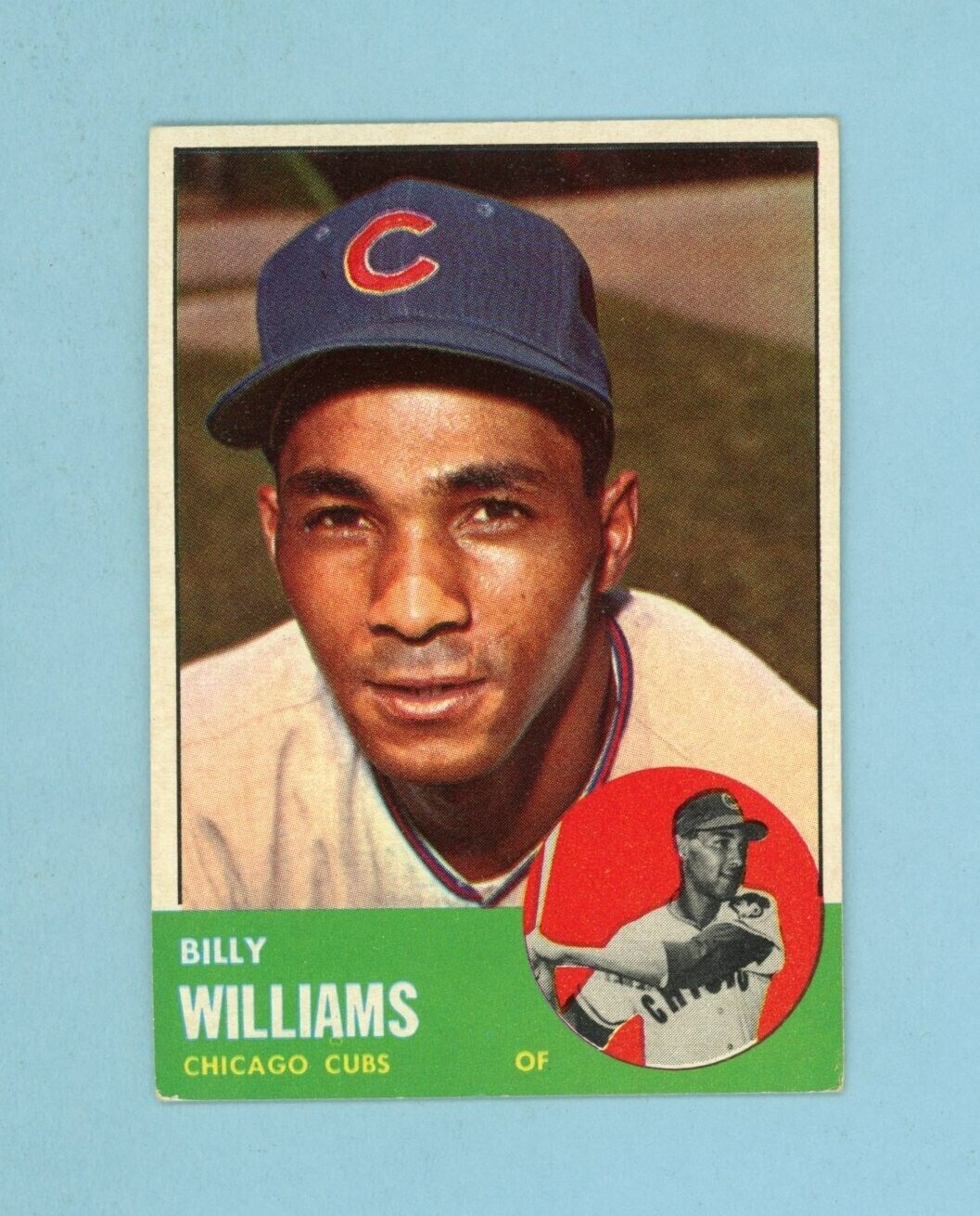 1963 Topps #353 Billy Williams Chicago Cubs Baseball Card EX+ - EX++