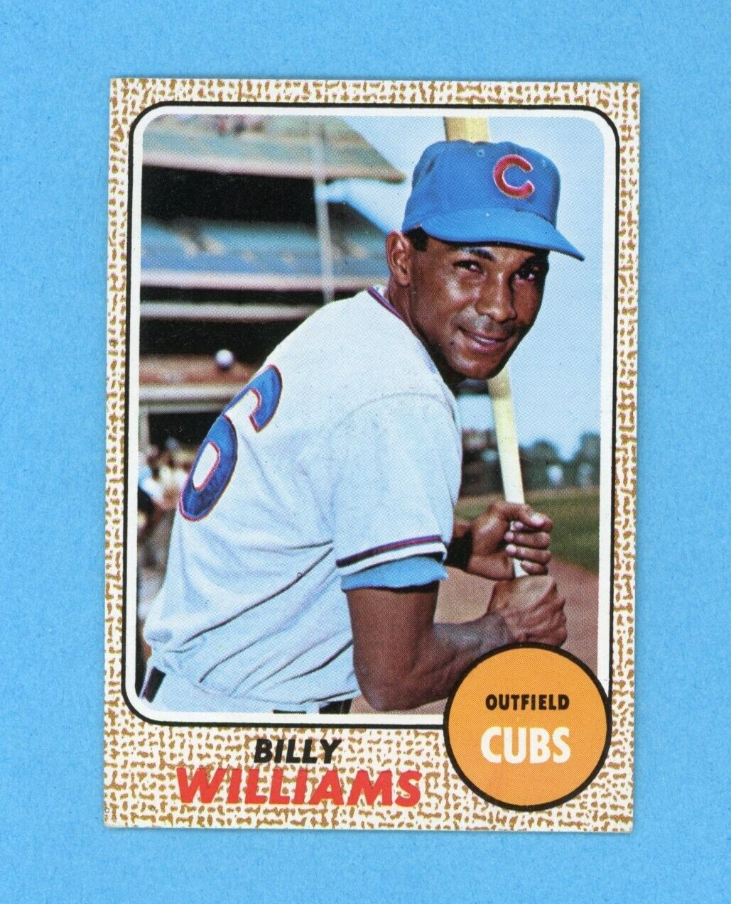 1968 Topps #37 Billy Williams Chicago Cubs Baseball Card EX+ - Ex/Mt