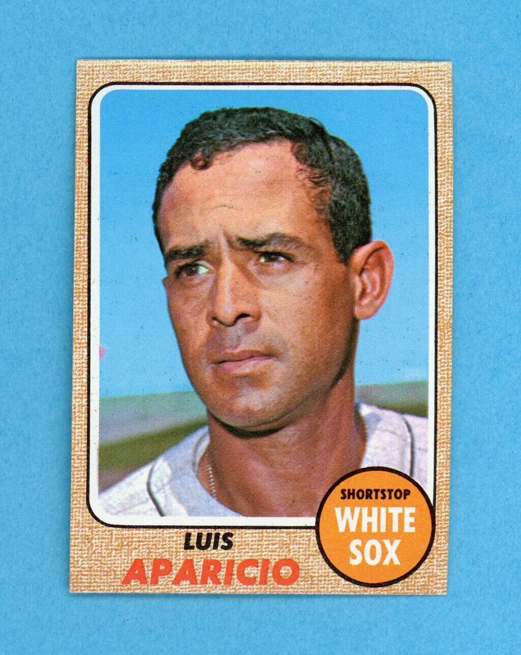 1968 Topps #310 Luis Aparicio Chicago White Sox Baseball Card EX+ - EX++