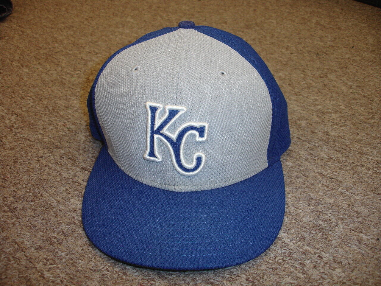 circa 2015 Rafael Belliard Kansas City Royals Game Used Coaches Hat size 7 1/8